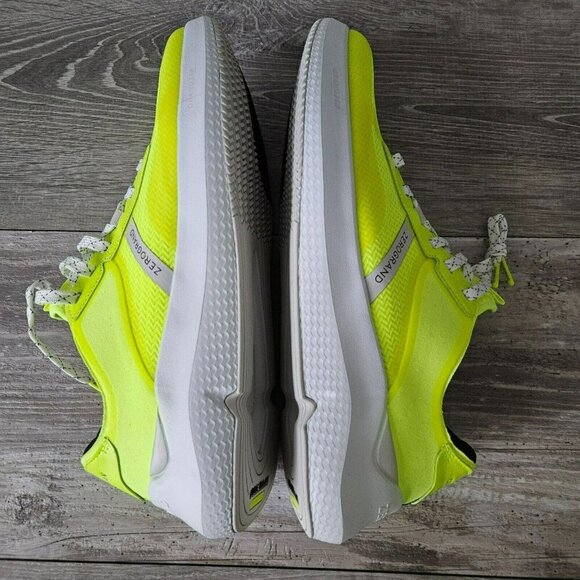 Cole Haan Zerogrand Neon Yellow Mens Winner Tennis Sneaker Size 10 Shoe C34012 - Picture 10 of 16